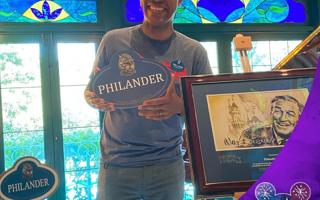 Philander as a Legacy Award Recipient