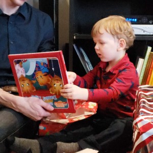 "Nice storybook Dad!"