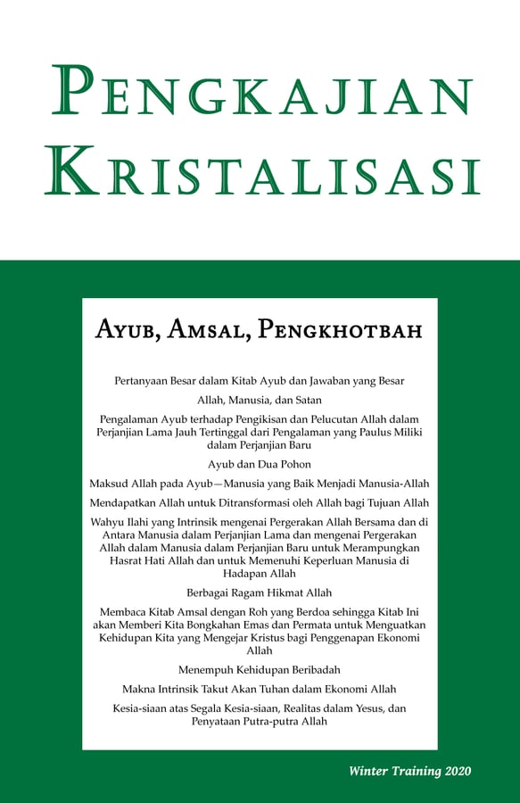 Pengkajian-Kristalisasi Ayub, Amsal, Pengkhotbah