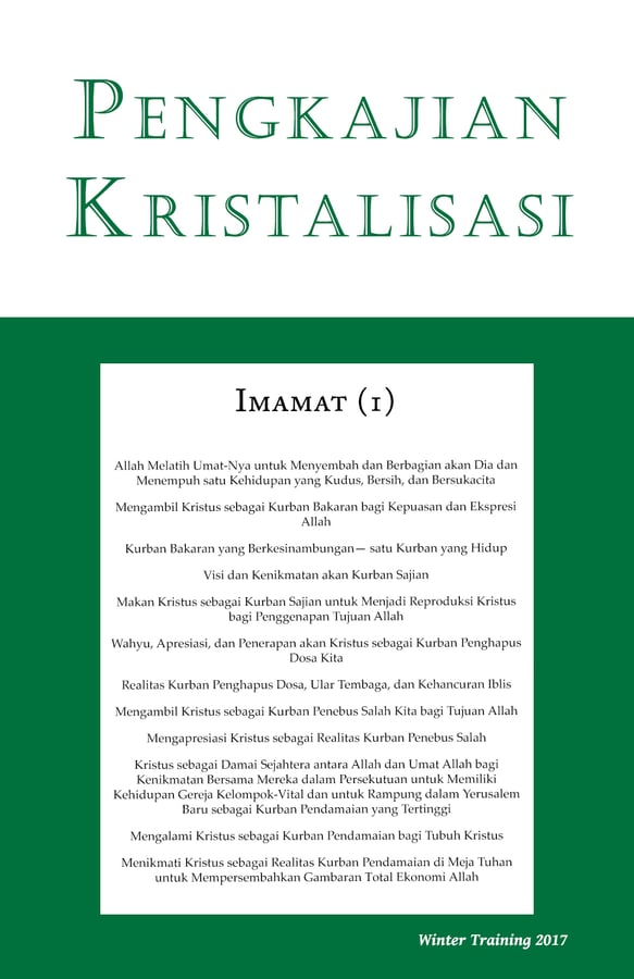 Pengkajian-Kristalisasi Imamat (1)
