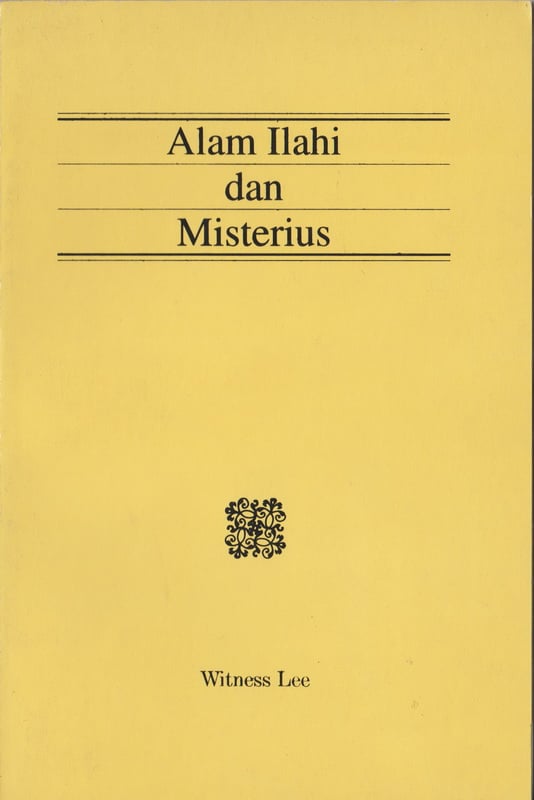 Alam Ilahi dan Misterius