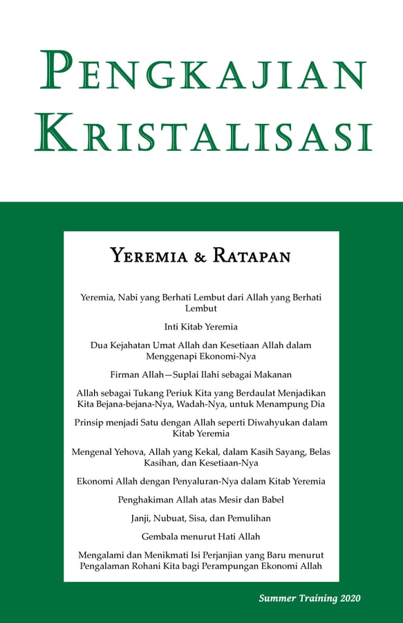 Pengkajian-Kristalisasi Yeremia & Ratapan